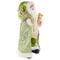 24" St. Patrick's Irish Standing Santa Claus Christmas Figure with Teddy Bear and Gift Bag